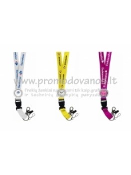 Lanyard clock