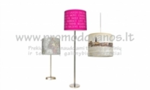 Reklaminės stovimo lempos