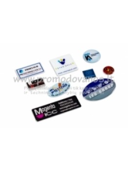 Resin sticker