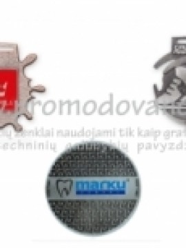 Metaliniai medaliai individualaus dizaino