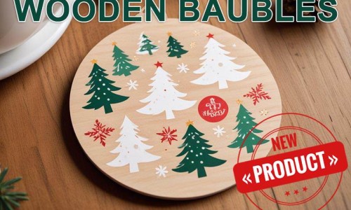 Kalėdiniai mediniai žaisliukai