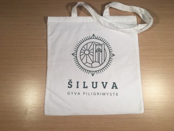 Medvilniniai maišeliai NEW YORK 38x42 cm ilgomis rankenomis