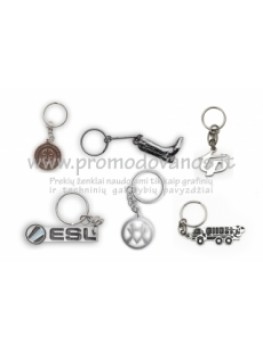 Metal keychain
