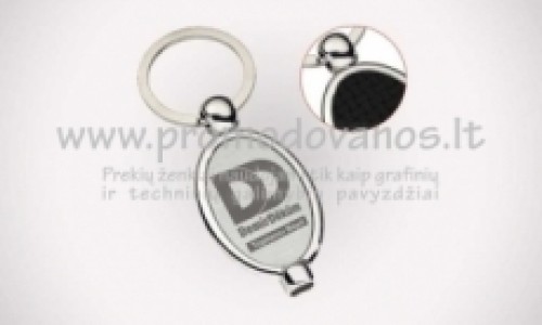 Metal keyring Air