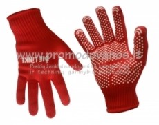 reklaminės darbo pirštinės su logotipu