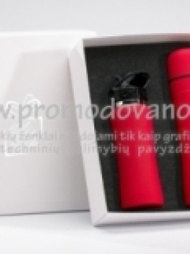 Rinkinys: gertuvė + termosas dėžutėje