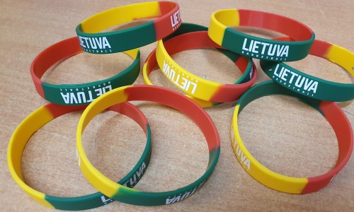 Silicone wristband bracelet