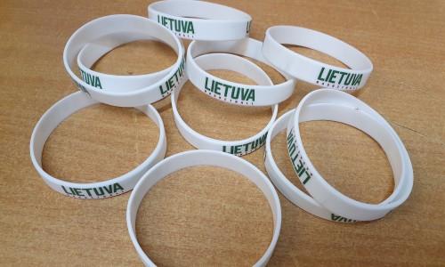 Silicone wristband