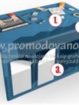 Sulankstomas stalo kilimėlis