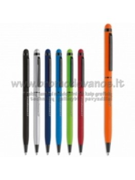 Rubberized ballpen SLIM