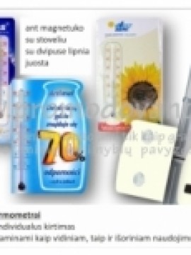 Reklaminiai termometrai su spauda