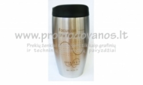 Metal thermo mug