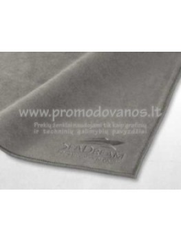 Microfiber cloth with logo