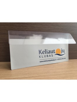Plastic travel pouch