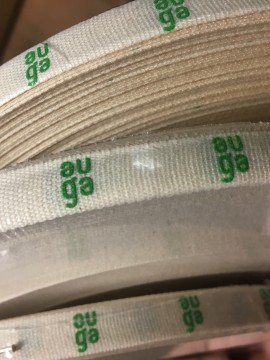 Medvilninės juostelės su spauda