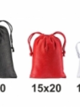 Užrišami polimedvilnės maišeliai POLYCOTTON