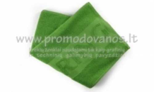 Towel logo deboss