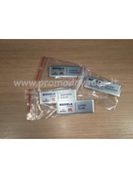 Aliuminum badge 70x38