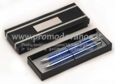 Metal pen and pencil set with gift box CPT