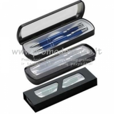 Metal pen and pencil set with gift box CPT