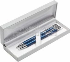 Metal pen and pencil set with gift box CPT